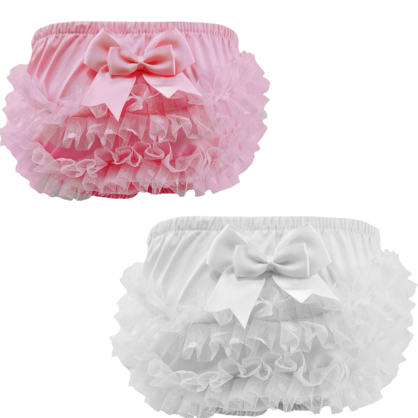 Babies frilly lace pants knickers
