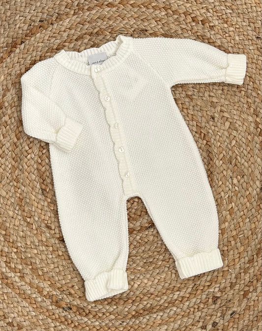 DIMPLES babies knitted all in one romper boys girls unisex