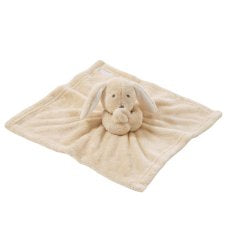 BUNNY soft velour comfort blanket beige