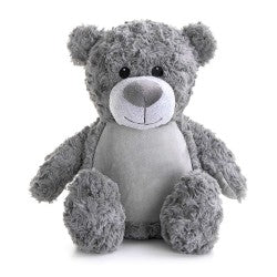 KEEPSAKE embroided teddy bear rosebud swirl pattern